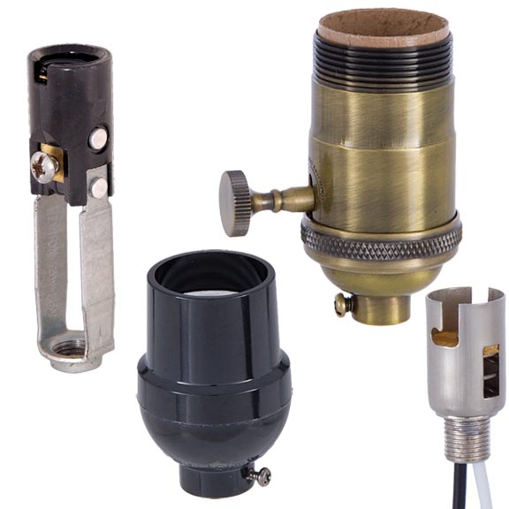 Lamp Sockets, Plugs, Switches, Dimmers, Keys