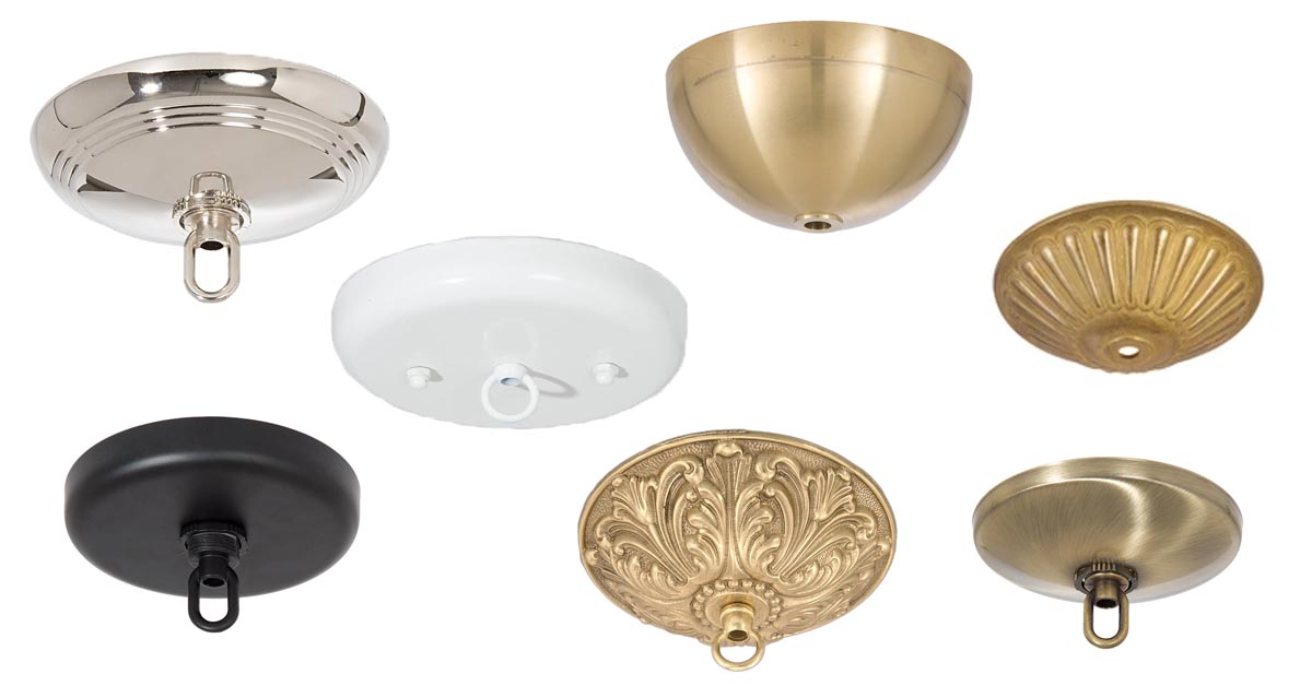 Ceiling & Fixture Canopies, Backplates